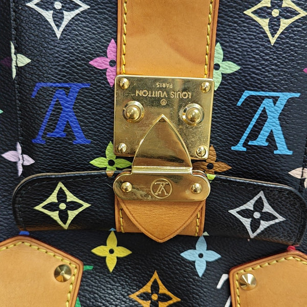 LV × TM SPEEDY 30 Monogram Coated Canvas Black