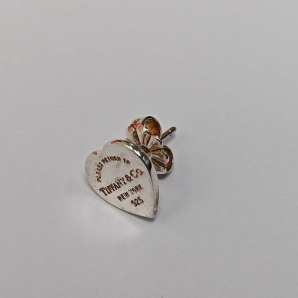 Return To Tiffany 925 Sterling Silver Stud Earrings