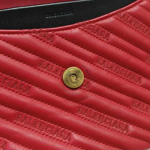 BB Quilted Calfskin Red