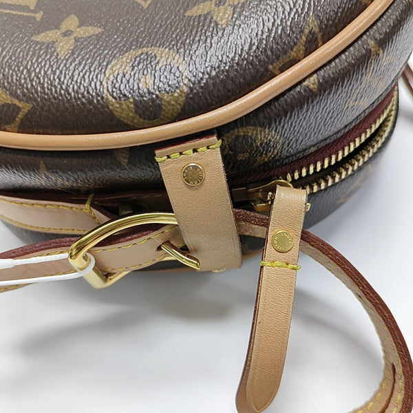 BOITE CHAPEAU PM Monogram Coated Canvas Brown