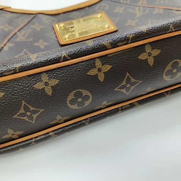 VINTAGE THAMES GM Monogram Coated Canvas Brown