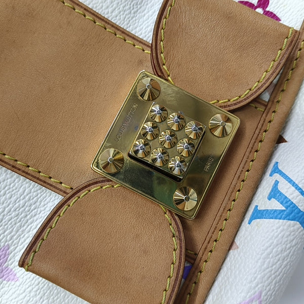 LV × TM ANNIE Monogram Coated Canvas White
