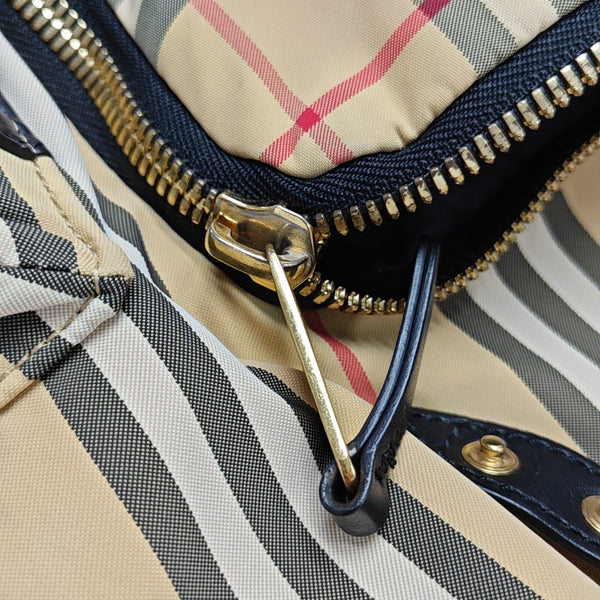 The Rucksack Medium Nylon Beige