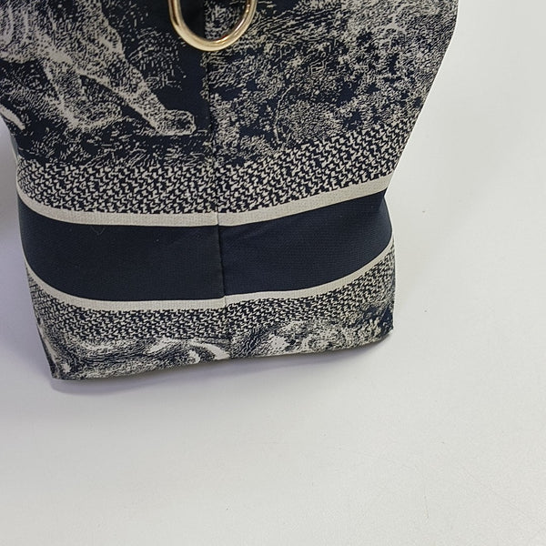 Diortravel Nomad Medium Fabric Blue