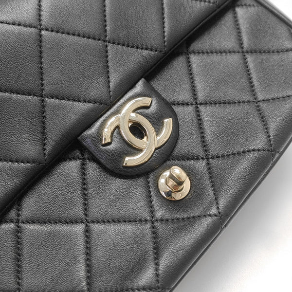 Quilted Lambskin Black