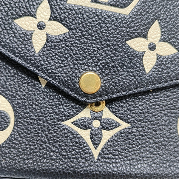 FÉLICIE Monogram Calfskin Black