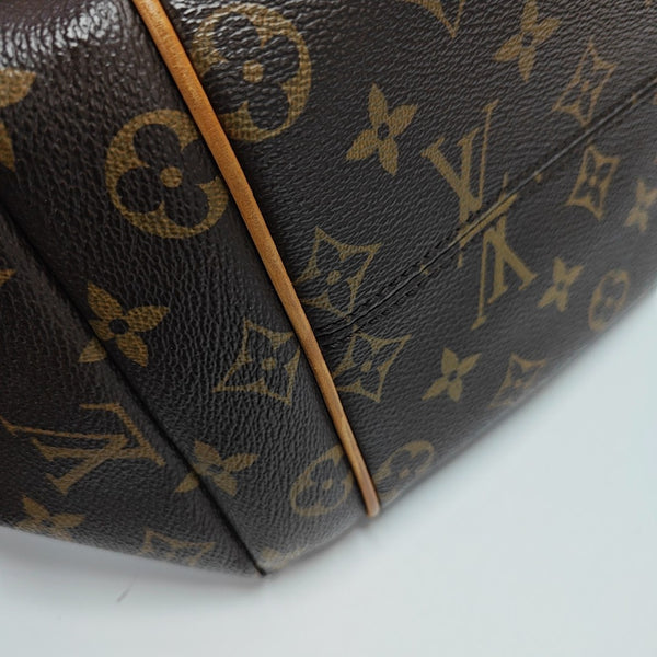 TOTALLY MM Monogram Coated Canvas Brown