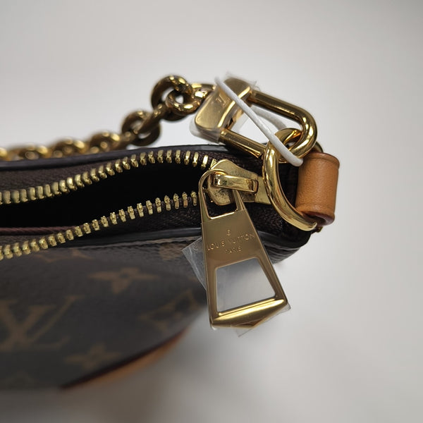 BOULOGNE Nano Monogram Coated Canvas Brown