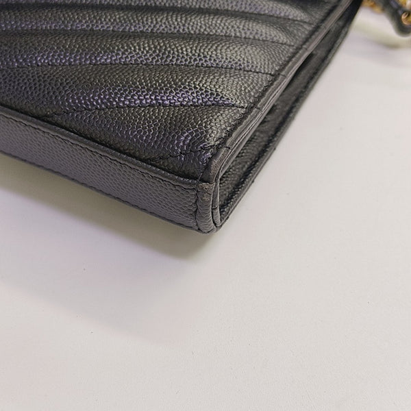 MONOGRAM Medium Quilted Calfskin Black
