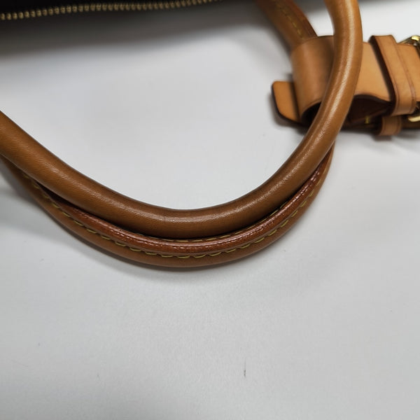 LOCKIT Monogram Coated Canvas Brown