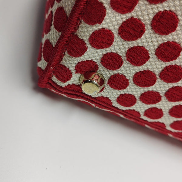 Lady D-Lite Medium Canvas Red