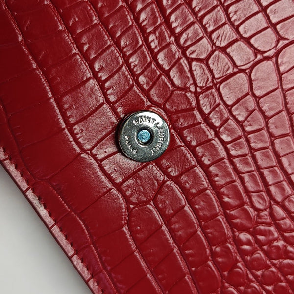 KATE WOC Calfskin Red