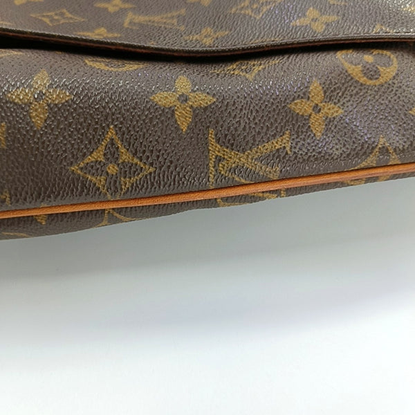 MUSETTE TANGO Monogram Coated Canvas Brown