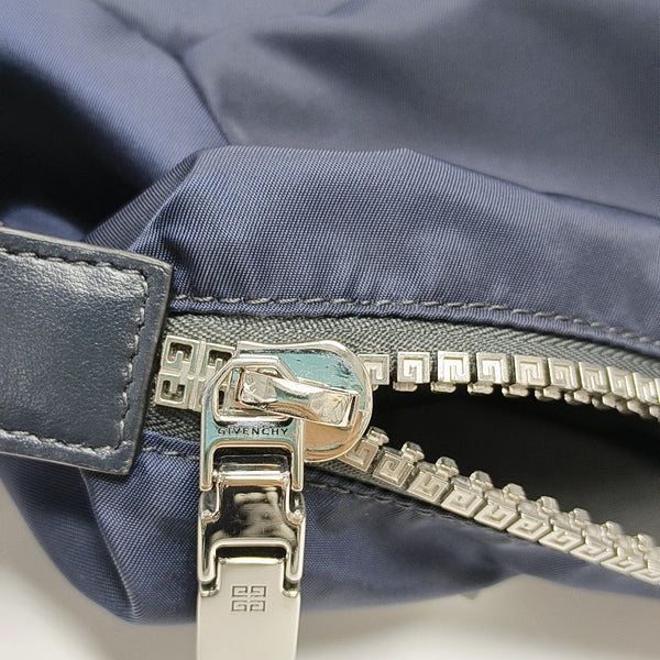 Nylon Shoulder Bag Blue