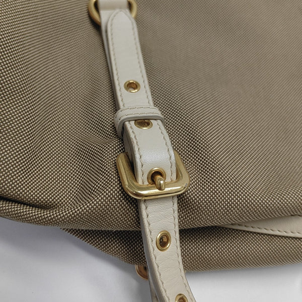 Canvas Shoulder Bag Brown