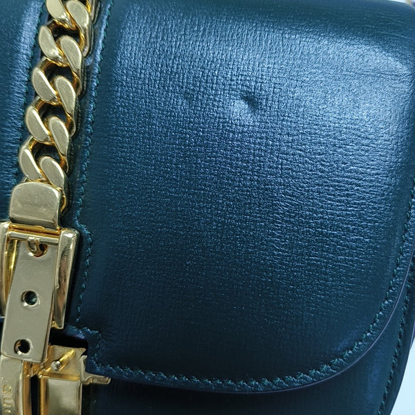 Sylvie 1969 Mini Calfskin Green