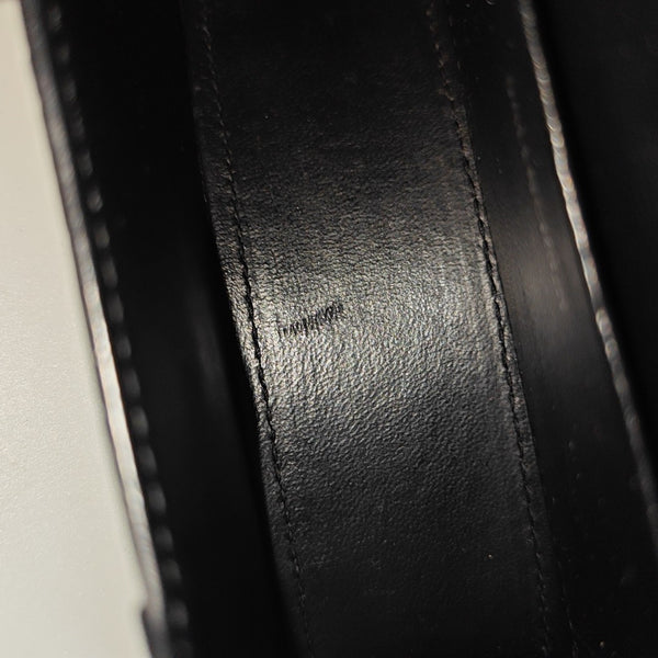 Hourglass Mini Calfskin Black