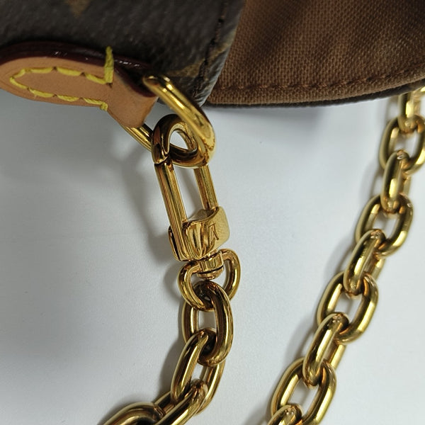 IVY Monogram Coated Canvas Brown