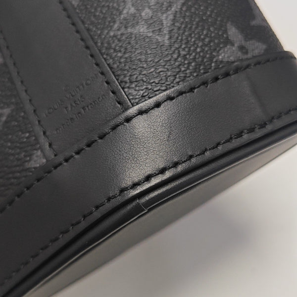 ENVELOPE Monogram Coated Canvas Black