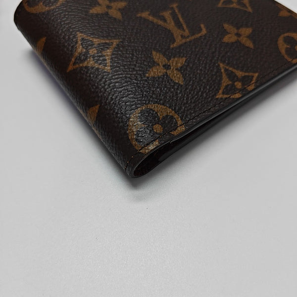 MARCO Monogram Coated Canvas Brown Wallet