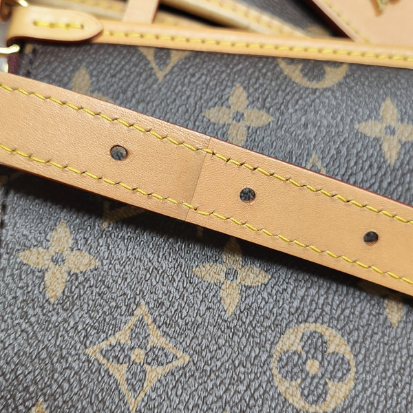 CARRYALL MM Monogram Coated Canvas Brown