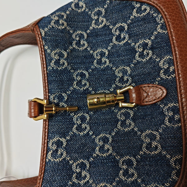 Jackie 1961 Mini Monogram Denim Blue