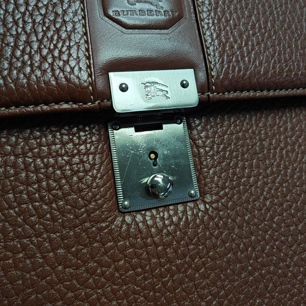 Calfskin Shoulder Bag Brown