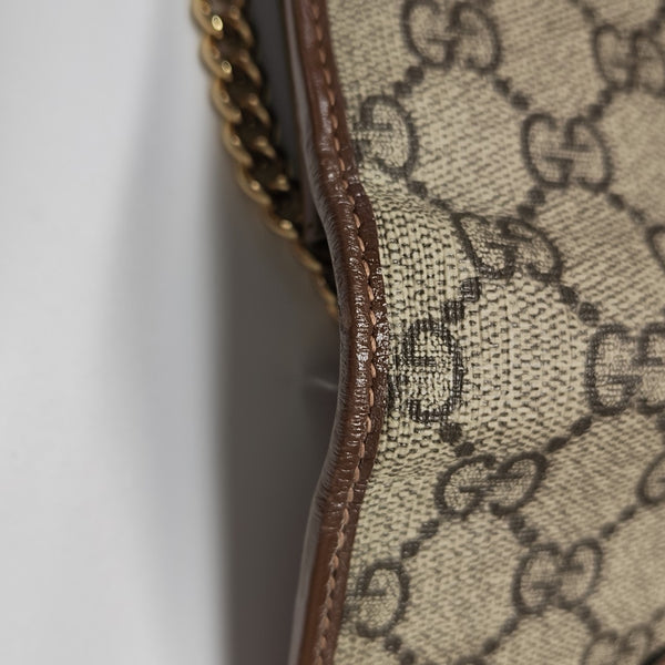 Horsebit 1955 WOC Monogram Coated Canvas Beige
