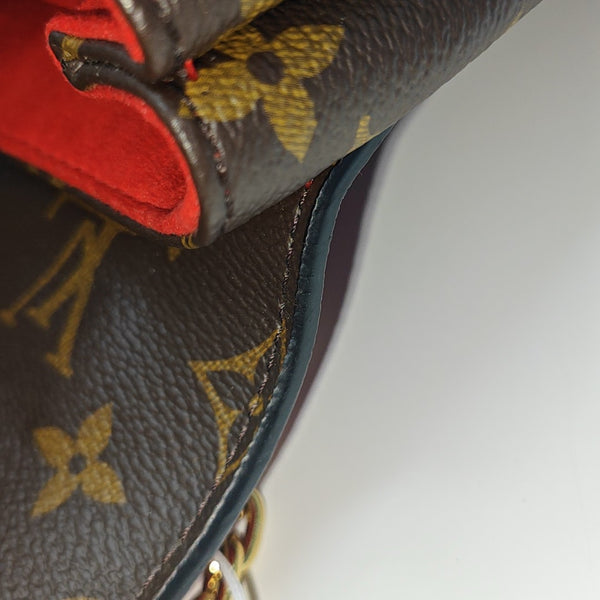 SAINT PLACIDE Monogram Coated Canvas Brown