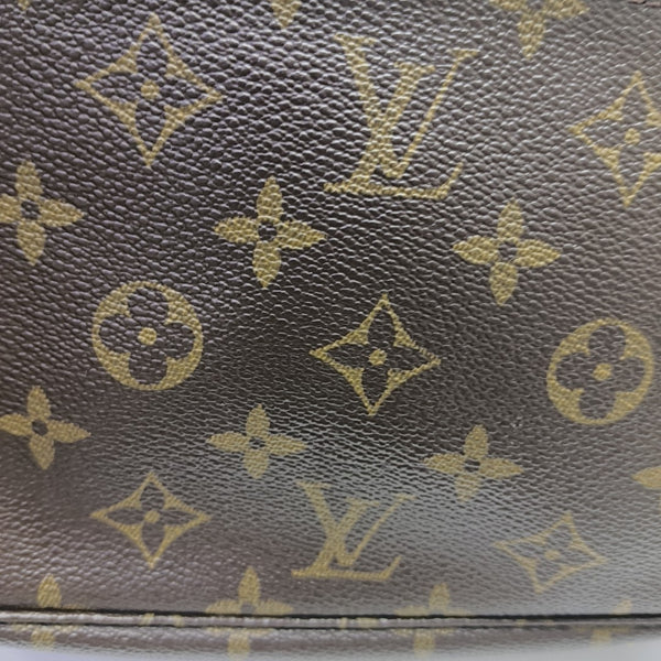 ACCESSOIRES Monogram Coated Canvas Brown