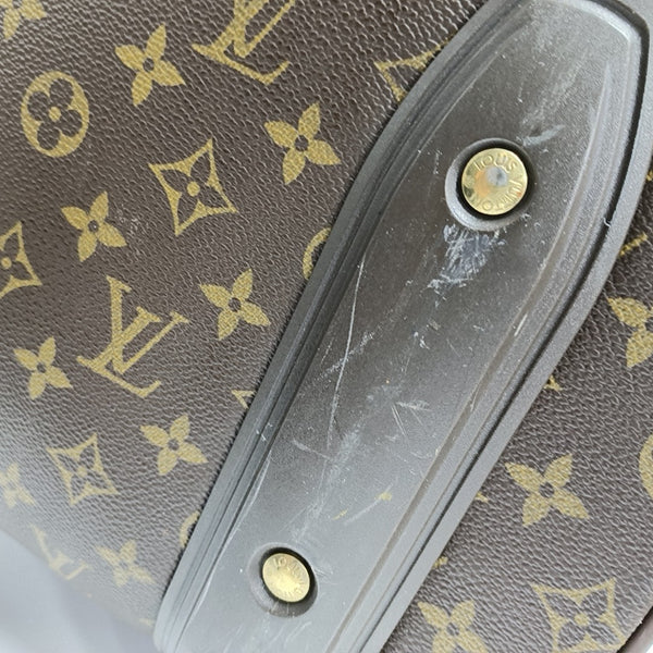 PEGASE 45 Monogram Coated Canvas Brown