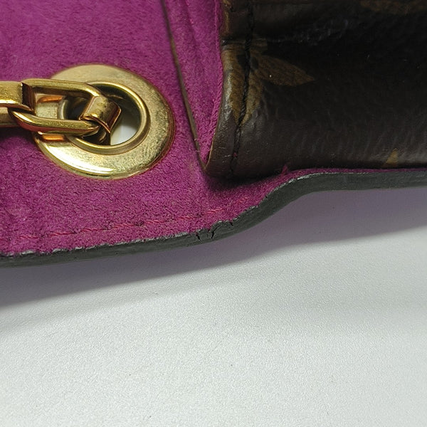 PALLAS BB Monogram Coated Canvas Brown