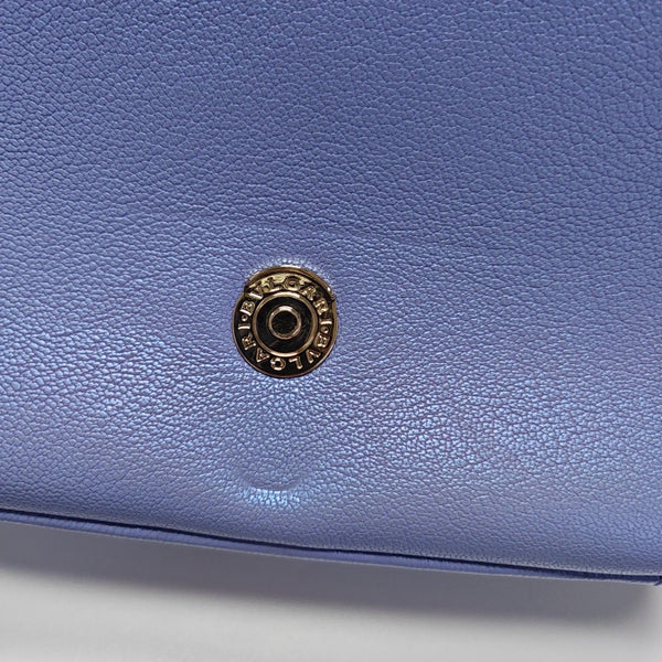 SERPENTI CABOCHON Small Quilted Lambskin Blue