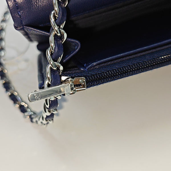 Sequins Shoulder Bag Blue