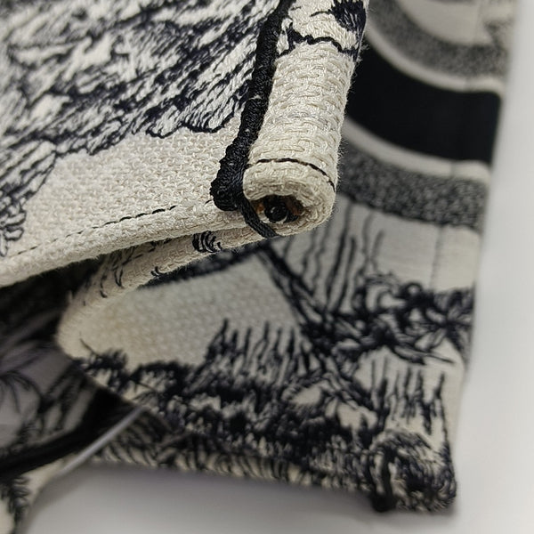 Book Tote Medium Fabric White