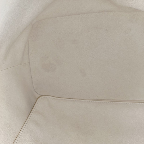 NEVERFULL MM Monogram Calfskin White