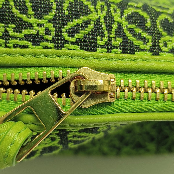 Monogram Canvas Top Handle Bag Green
