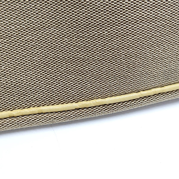 Monogram Canvas Tote Bag Brown