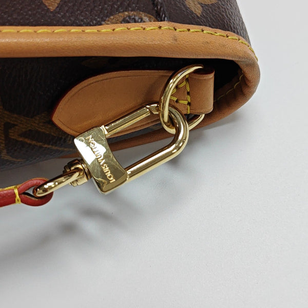 DIANE Monogram Coated Canvas Brown