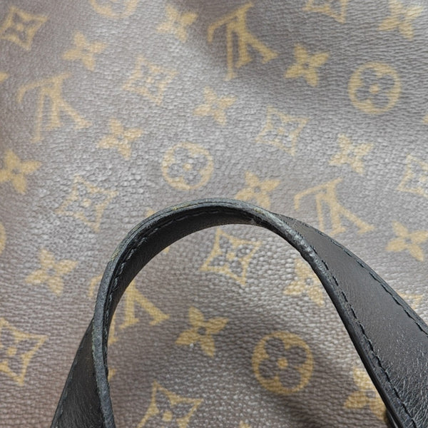 KITAN Monogram Coated Canvas Brown