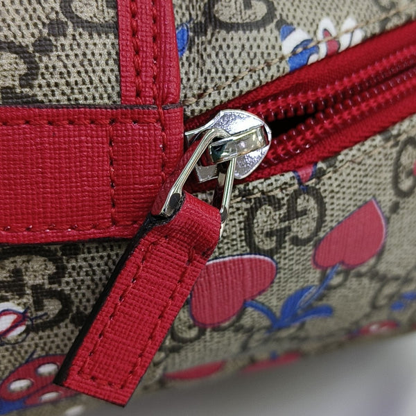 Signature Monogram Coated Canvas Beige
