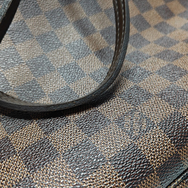 NEVERFULL MM Damier Ebene Coated Canvas Brown
