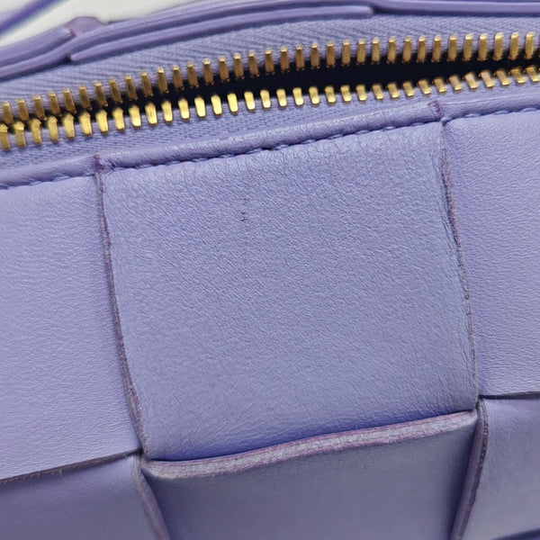 Intrecciato Small Lambskin Purple
