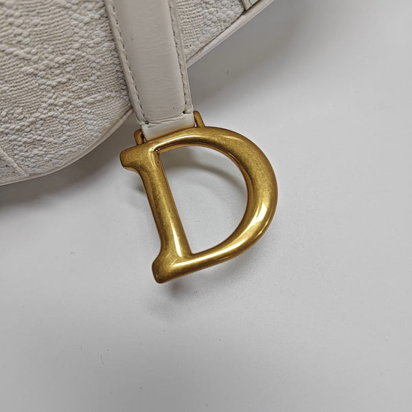 Saddle Mini Canvas White