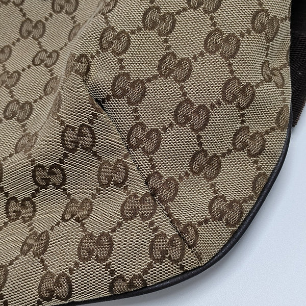 GG Imprime Messenger Monogram Canvas Brown