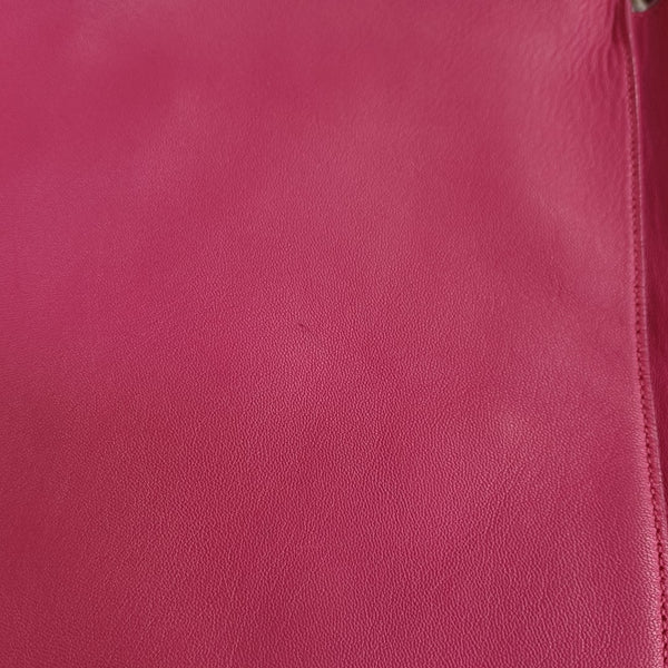 Calfskin Shoulder Bag Red