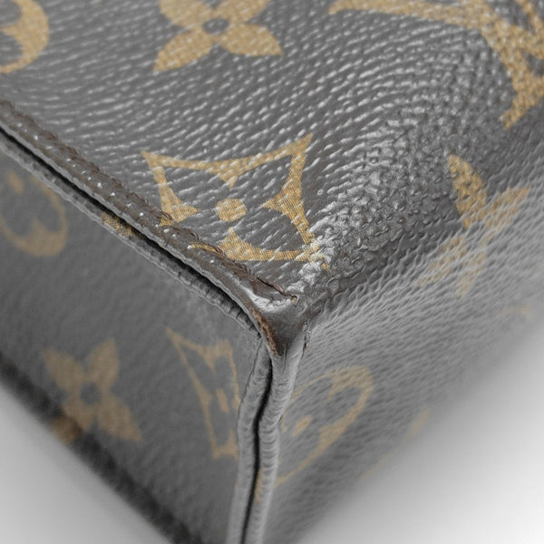 TOILET POCKET 26 Monogram Coated Canvas Brown