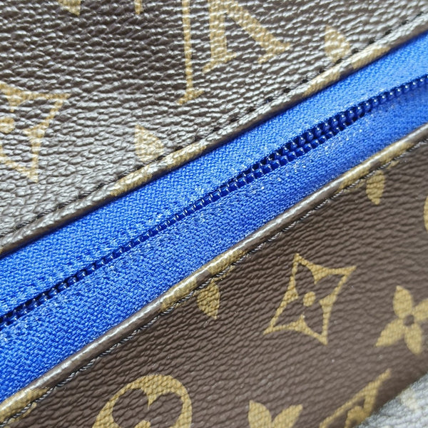 APOLLO Monogram Coated Canvas Brown