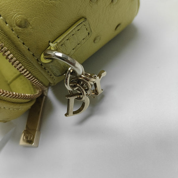 Travel Vanity Ostrich Yellow
