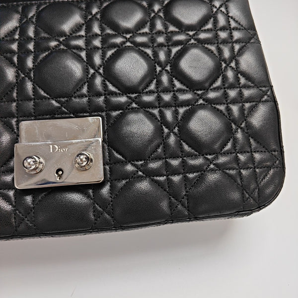Miss Dior Cannage Lambskin Black
